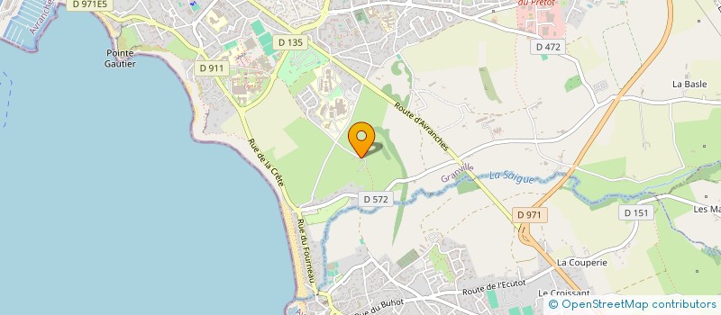 localisation de l'entreprise L'ETOILE CIREE, FANFARE GRANVILLAISE  GRANVILLE