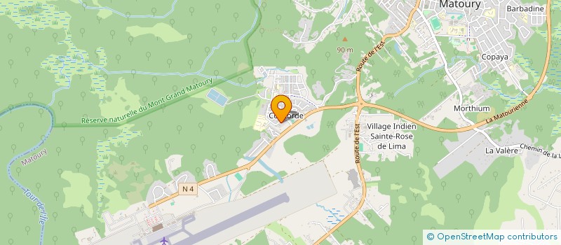 localisation de l'entreprise L'ETOILE CLIMATIQUE  MATOURY