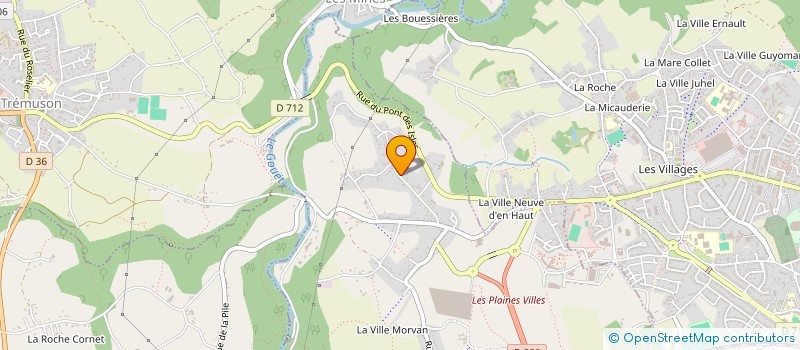 localisation de l'entreprise L'ETOILE D'ARMOR  PLOUFRAGAN