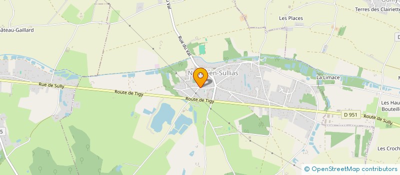 localisation de l'entreprise L'ETOILE D'ELISE  NEUVY-EN-SULLIAS
