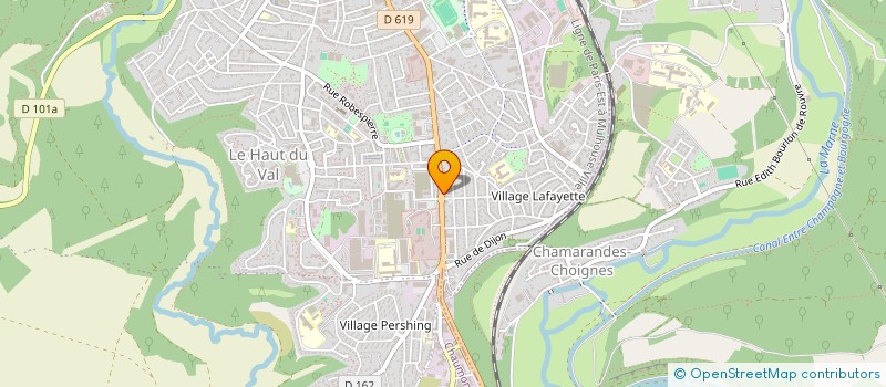 localisation de l'entreprise L'ETOILE D'OR à CHAUMONT