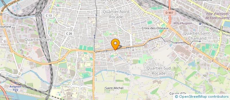 localisation de l'entreprise L'ETOILE D'OR  AVIGNON