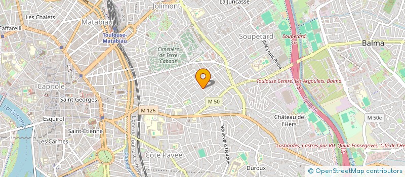 localisation de l'entreprise L'ETOILE D'ORIENT à TOULOUSE