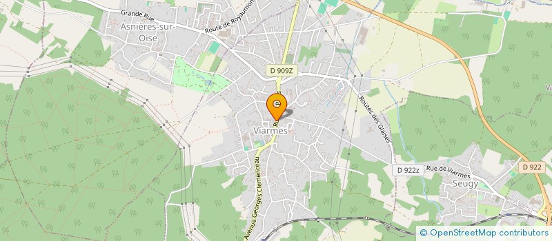 localisation de l'entreprise L'ETOILE D'ORIENT  CHAUMONTEL