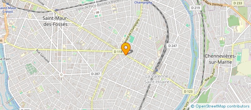 localisation de l'entreprise L'ETOILE DE BEYROUTH à SAINT-MAUR-DES-FOSSES