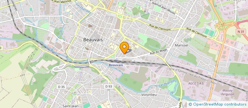 localisation de l'entreprise L'ETOILE DE L'ESPERANCE  BEAUVAIS