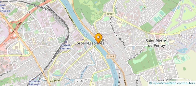 localisation de l'entreprise L'ETOILE DE L'EST à CORBEIL-ESSONNES