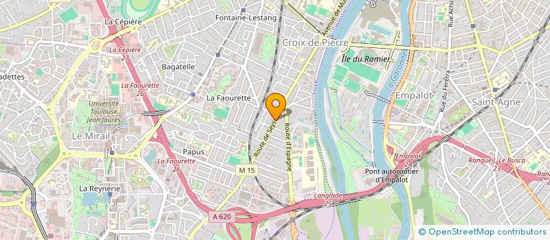 localisation de l'entreprise L'ETOILE DE L'OCEAN INDIEN à TOULOUSE