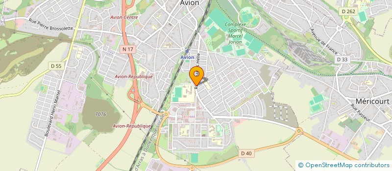 localisation de l'entreprise L'ETOILE DE L'ORIENT à AVION