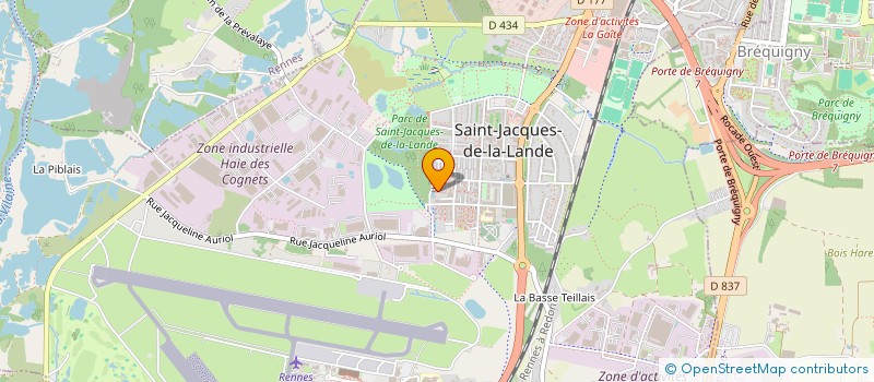 localisation de l'entreprise L'ETOILE DE MARIN à SAINT-JACQUES-DE-LA-LANDE