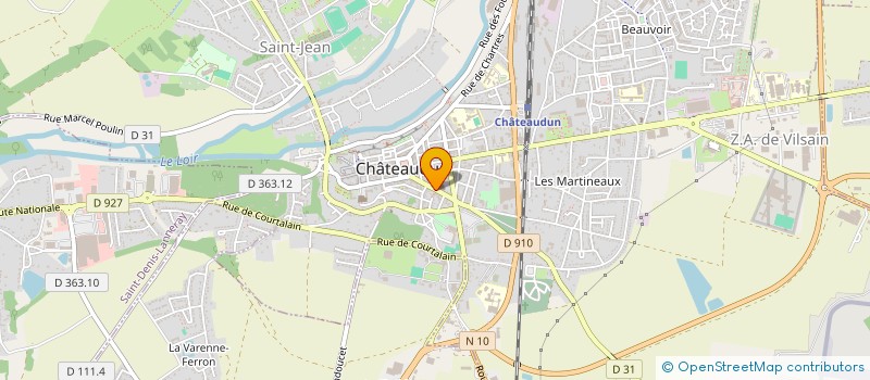 localisation de l'entreprise L'ETOILE DE MARRAKECH à CHATEAUDUN