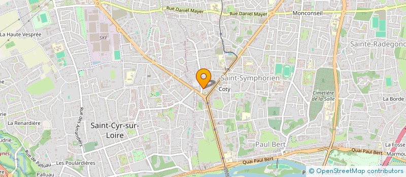 localisation de l'entreprise L'ETOILE DE MER  TOURS