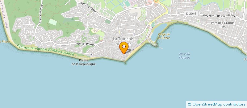 localisation de l'entreprise L'ETOILE DE MER à LA TRANCHE-SUR-MER