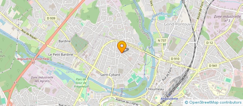 localisation de l'entreprise L'ETOILE DE MERE à ANGOULEME