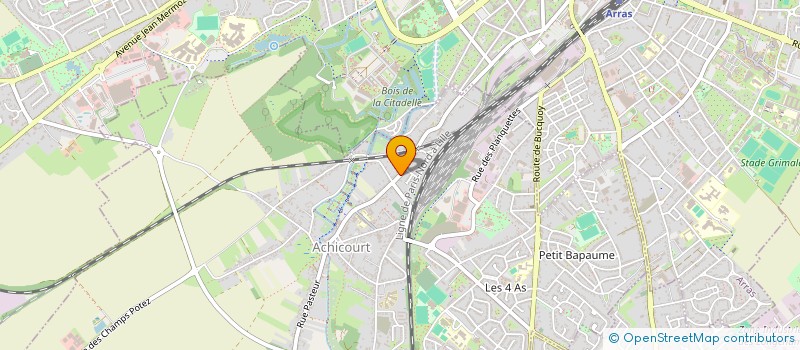 localisation de l'entreprise L'ETOILE DE PAULINE  ACHICOURT