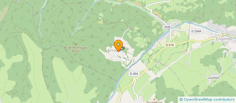 localisation de l'entreprise L'ETOILE DE SALMSON à CASTILLON-EN-COUSERANS