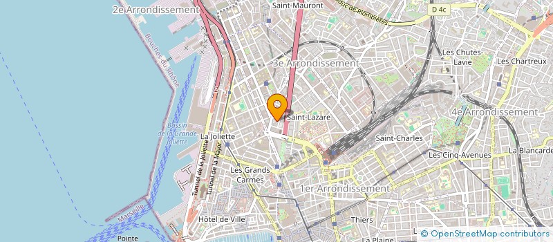 localisation de l'entreprise L'ETOILE DE STRASBOURG  MARSEILLE