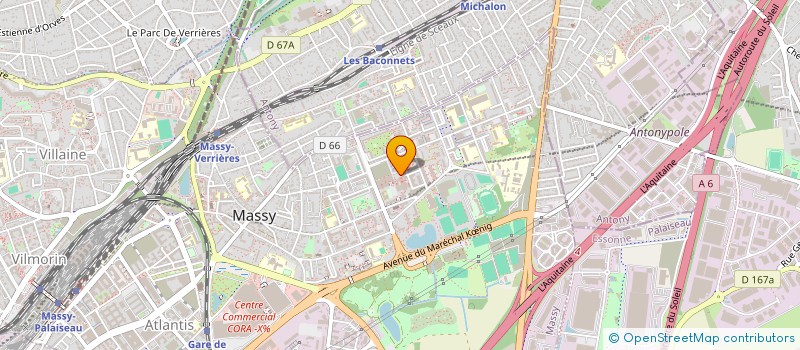localisation de l'entreprise L'ETOILE DE TUNIS à MASSY