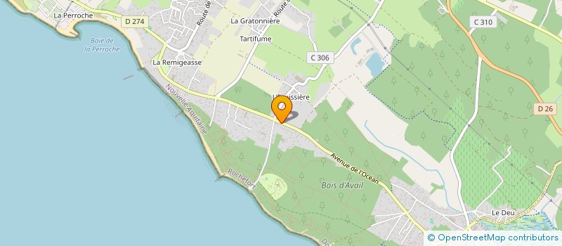 localisation de l'entreprise L'ETOILE DES ECRINS  DOLUS-D'OLERON