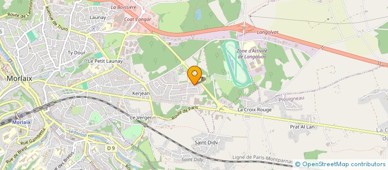 localisation de l'entreprise L'ETOILE DES ENFANTS à MORLAIX