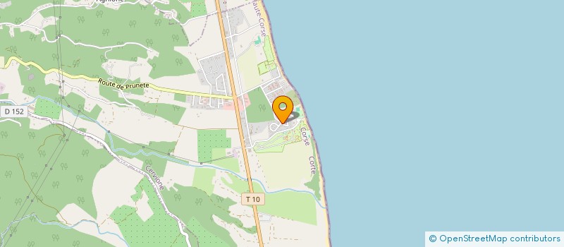 localisation de l'entreprise L'ETOILE DES MERS à CERVIONE
