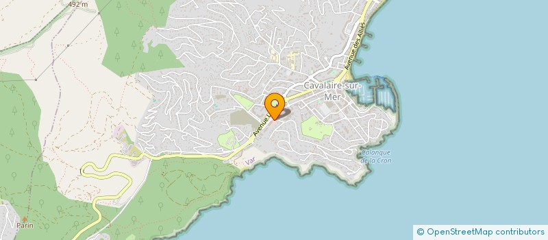 localisation de l'entreprise L'ETOILE DES MERS à CAVALAIRE-SUR-MER