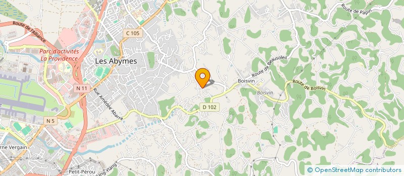 localisation de l'entreprise L'ETOILE DES SOUVENIRS  LES ABYMES