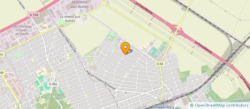 localisation de l'entreprise L'ETOILE DOR SARL  MITRY-MORY