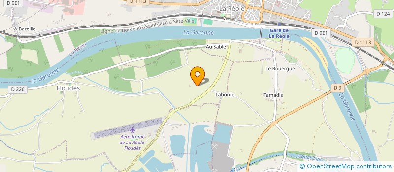 localisation de l'entreprise L'ETOILE DU BERGER  FLOUDES