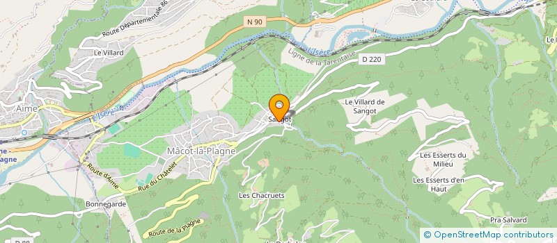 localisation de l'entreprise L'ETOILE DU CHEVAL NOIR à LA CHAPELLE