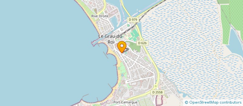 localisation de l'entreprise L'ETOILE DU GRAU  LE GRAU-DU-ROI