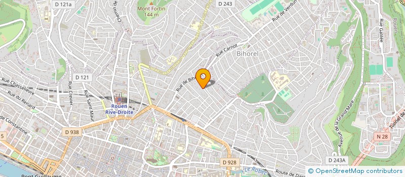 localisation de l'entreprise L'ETOILE DU HAVRE à ROUEN