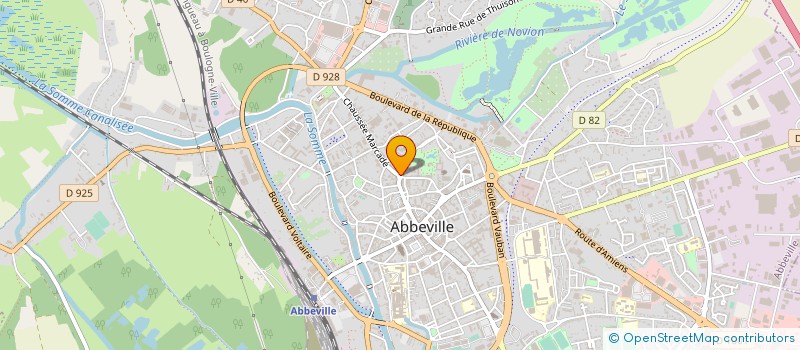 localisation de l'entreprise L'ETOILE DU JOUR à ABBEVILLE