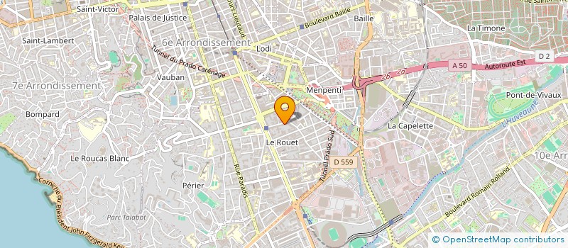 localisation de l'entreprise L'ETOILE DU MAGE à MARSEILLE