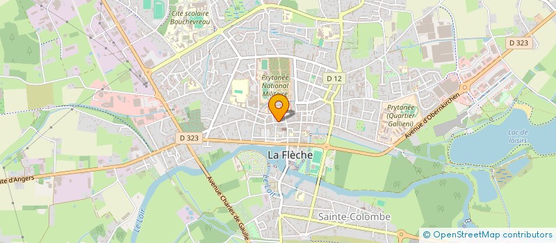 localisation de l'entreprise L'ETOILE DU MAROC  LA FLECHE