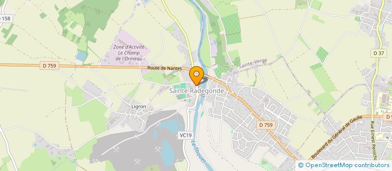 localisation de l'entreprise L ETOILE DU MOULIN  THOUARS