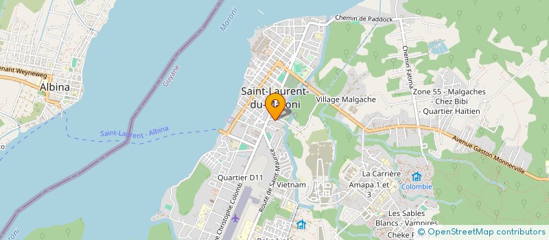 localisation de l'entreprise L'ETOILE DU NIL à SAINT-LAURENT-DU-MARONI