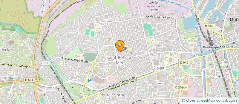 localisation de l'entreprise L ETOILE DU NORD à DUNKERQUE