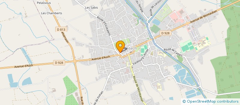 localisation de l'entreprise L'ETOILE DU PECHEUR  MONTECH