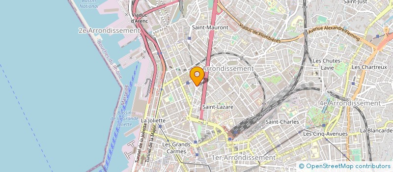 localisation de l'entreprise L'ETOILE DU PELLETAN à MARSEILLE