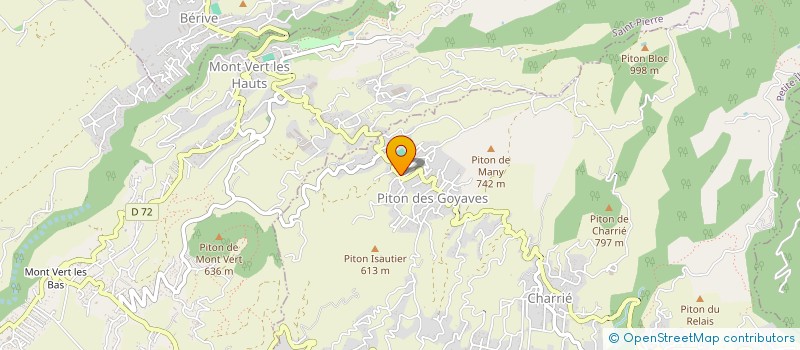 localisation de l'entreprise L'ETOILE DU PITON  PETITE-ILE