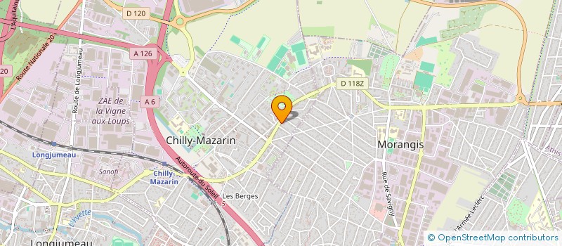 localisation de l'entreprise L'ETOILE DU SAHEL  CHILLY-MAZARIN