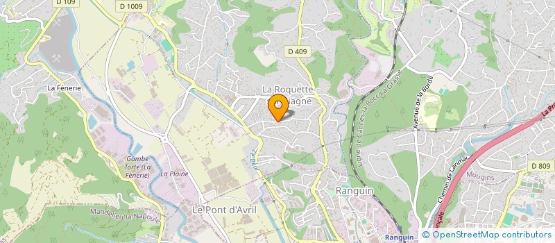 localisation de l'entreprise L ETOILE DU SUD à LA ROQUETTE-SUR-SIAGNE