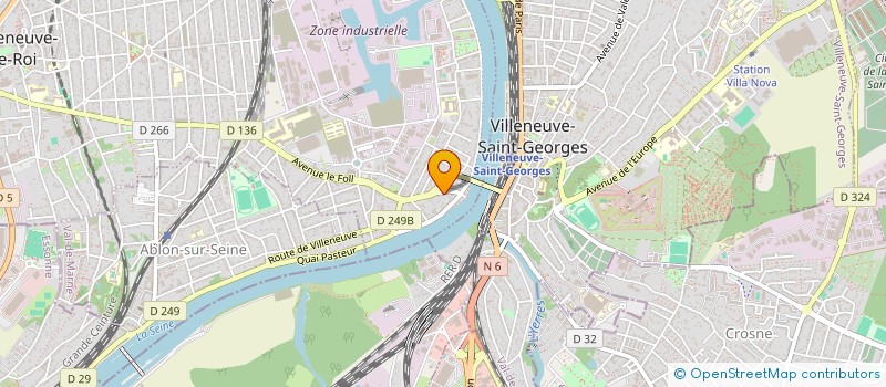 localisation de l'entreprise L'ETOILE DU SUD à VILLENEUVE-LE-ROI