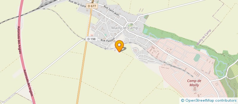 localisation de l'entreprise L'ETOILE DU VIVIER à MAILLY-LE-CAMP