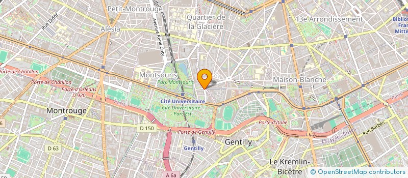 localisation de l'entreprise L'ETOILE FILANTE  PARIS