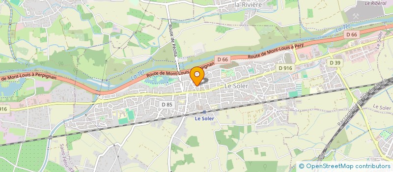 localisation de l'entreprise L'ETOILE FUNERAIRE  LE SOLER