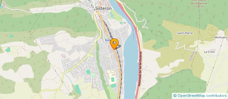 localisation de l'entreprise L ETOILE IMMOBILIERE  SISTERON