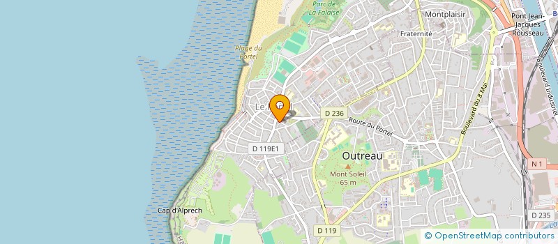 localisation de l'entreprise L'ETOILE MUSICALE DE LE PORTEL-PLAGE  LE PORTEL