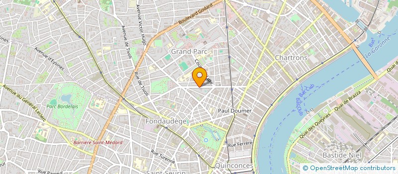 localisation de l'entreprise L'ETOILE PEINTE à BORDEAUX